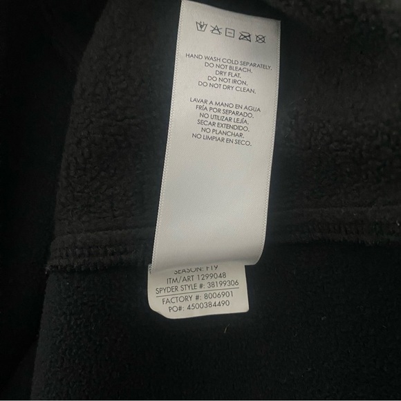 SPYDER Men’s Outbound Quarter Zip Core Pullover Sweater Large NWOT - Picture 11 of 11